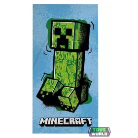 Minecraft fürdőlepedő, strand törölköző 70x140cm