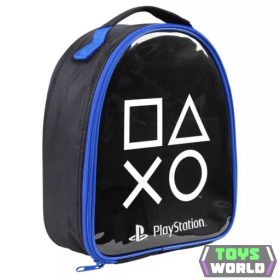   PlayStation Black thermo uzsonnás táska, hűtőtáska 24 cm