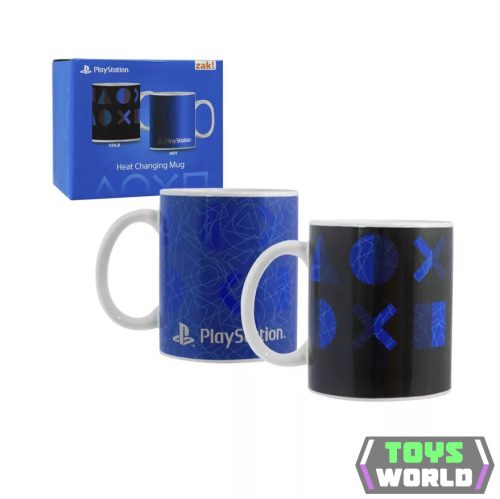 PlayStation hőre változó porcelán bögre 325 ml