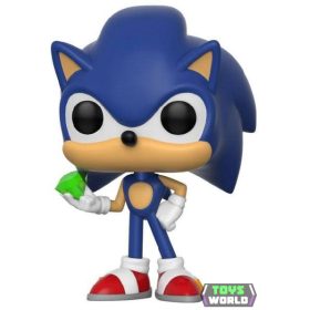   Sonic The Hedgehog POP! Games Vinyl Figura Sonic (Emerald) 9 cm