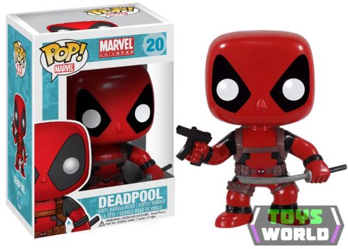 Marvel Comics POP! Vinyl Bobble-Head Deadpool 10 cm