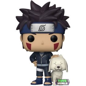 Naruto POP! Animation Vinyl Figura Kiba w/Akamaru 9 cm