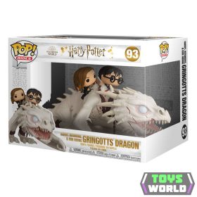   Harry Potter POP! Rides Vinyl Figura Dragon w/Harry, Ron, & Hermione 15 cm