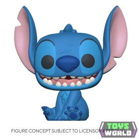   Lilo & Stitch POP! Disney Vinyl Figura Smiling Seated Stitch 9 cm