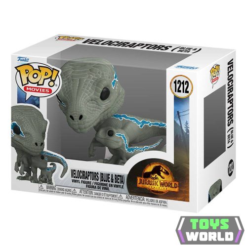 Jurassic World 3 POP! Movies Vinyl Figure Blue & Beta 9 cm