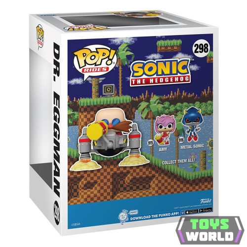 Sonic the Hedgehog POP! Rides Vinyl Figura Dr. Eggman 15 cm
