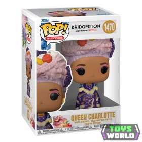 Bridgerton POP! TV Vinyl Figura Queen Charlotte 9 cm