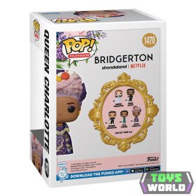 Bridgerton POP! TV Vinyl Figura Queen Charlotte 9 cm