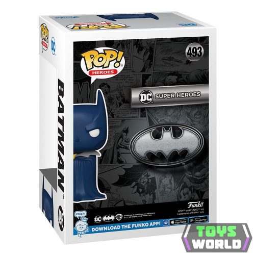 DC Thru The Years POP! Heroes Vinyl Figures Batman 1M 9 cm