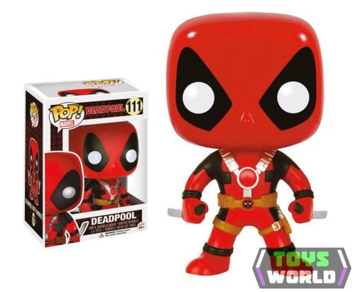 Marvel Comics POP! Vinyl Bobble-Head Deadpool Two Swords 10 cm