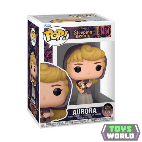 Sleeping Beauty 65th Anniversary POP! Disney Vinyl Figure Aurora w/Owl 9 cm