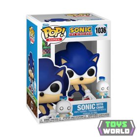   Sonic The Hedgehog POP & Buddy! Vinyl Figura Sonic w/ HChao 9 cm