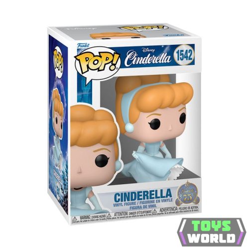 Cinderella 75th Anniversary POP! Disney Vinyl Figura Cinderella 9 cm