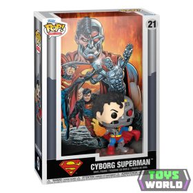 DC Comics POP! Comic Cover Vinyl Figura Cyborg Superman 9 cm