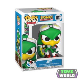   Sonic the Hedgehog POP! Games Vinyl Figura Jet the Hawk w/Board 9 cm