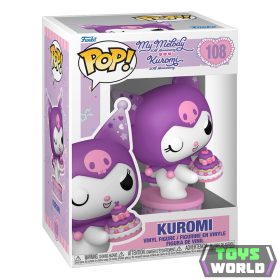   Hello Kitty and Friends POP! Vinyl Figure Kuromi with Cake (20th Anniversary) 9 cm