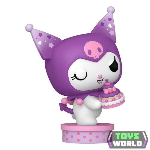 Hello Kitty and Friends POP! Vinyl Figure Kuromi with Cake (20th Anniversary) 9 cm