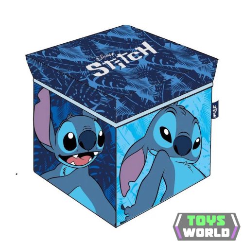 Disney Lilo és Stitch, A csillagkutya Cool Skate játéktároló 30×30×30 cm