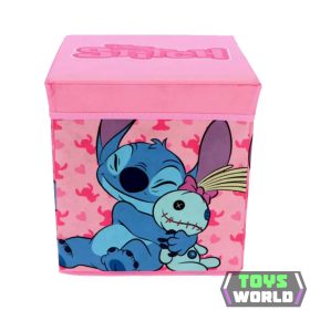   Disney Lilo és Stitch, A csillagkutya Scrump játéktároló 30×30×30 cm