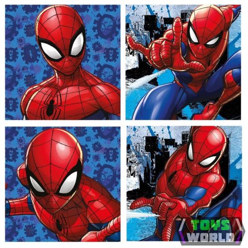 Pókember Crime Fighter játéktároló 30×30×30 cm