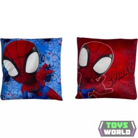 Pókember Spidey Style párna, díszpárna 38x38 cm