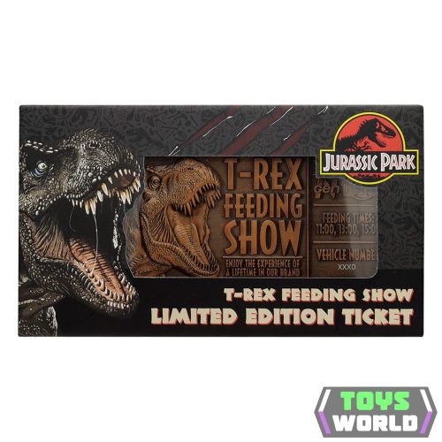 Jurassic Park replika 1/1 Feeding Show Ticket