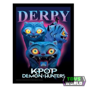 KPop Demon Hunters Collector Print Framed Poster Derpy
