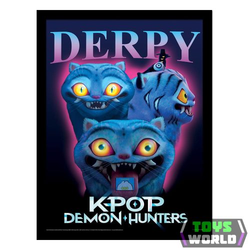 KPop Demon Hunters Collector Print Framed Poster Derpy