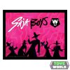 KPop Demon Hunters Collector Print Framed Poster Saja Boys Idol
