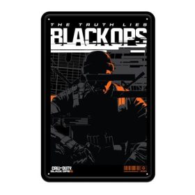   Call of Duty: Black Ops 6 Black Ops 6 fém dekorációs tábla 20 x 30 cm