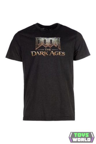 Doom The Dark Ages Logo Washed Out póló
