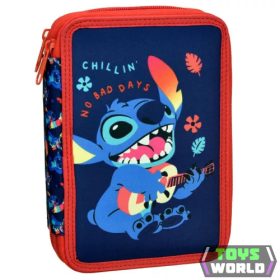   Disney Lilo és Stitch, A csillagkutya Chillin' tolltartó töltött 2 emeletes