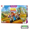 Crash Bandicoot Team Racing Nitro-Fueled gyerek puzzle (160 darab)