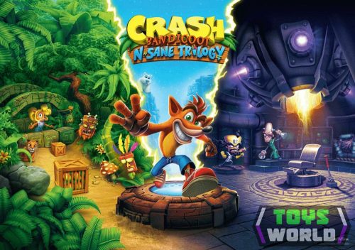 Crash Bandicoot N Sane Triology puzzle (1000 darab)