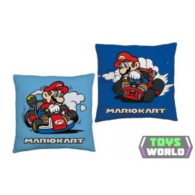 Super Mario Mariokart párna, díszpárna 40x40 cm