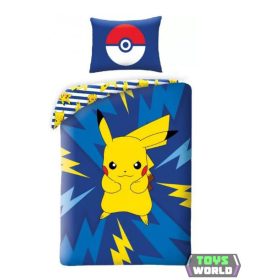Pokémon Pika-Power ágyneműhuzat 140×200cm, 70×90 cm