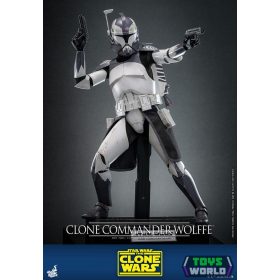   Star Wars: The Clone Wars Action Figura 1/6 Clone Commander Wolffe 30 cm