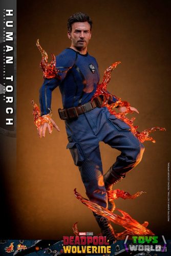 Deadpool & Wolverine Movie Masterpiece Action Figura 1/6 Human Torch 31 cm