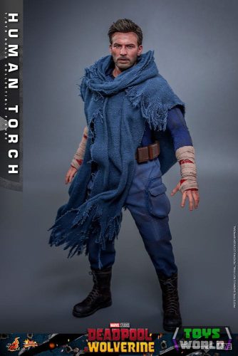 Deadpool & Wolverine Movie Masterpiece Action Figura 1/6 Human Torch 31 cm