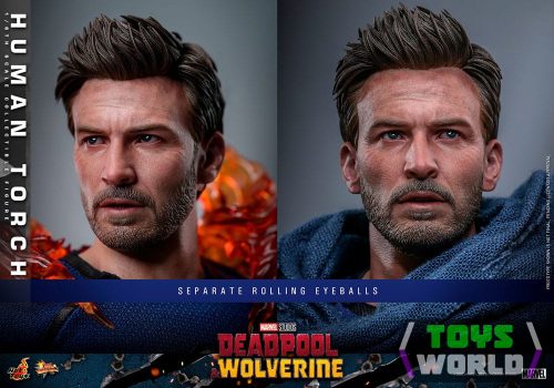 Deadpool & Wolverine Movie Masterpiece Action Figura 1/6 Human Torch 31 cm