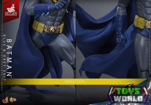 The Flash Movie Masterpiece Action Figura 1/6 Batman (Blue & Grey Suit) Limited Edition Hot Toys Exclusive 30 cm