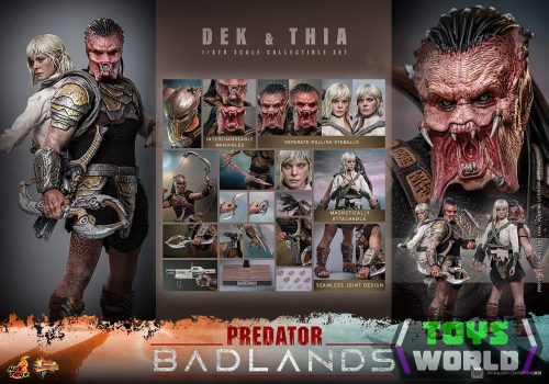 Predator: Badlands Movie Masterpiece Action Figure 1/6 Dek & Thia 30 cm