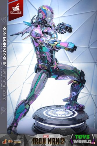 Iron Man 2 Action Figura 1/6 Iron Man Mark IV (Haze Fractal Armor) 33 cm