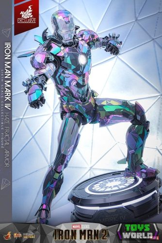 Iron Man 2 Action Figura 1/6 Iron Man Mark IV (Haze Fractal Armor) 33 cm