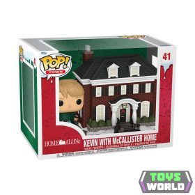   Home Alone POP! Town Vinyl Figura Kevin with McCallister Home 9 cm