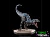 Jurassic World Fallen Kingdom Art Scale 1/10 Blue szobor figura 19 cm