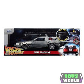 Back to the Future Diecast Model 1/24 Time Machine Model 1