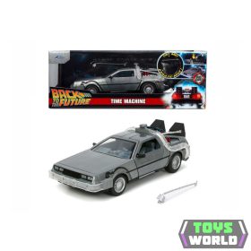 Back to the Future Diecast Model 1/24 Time Machine Model 1