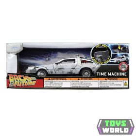 Back to the Future Diecast Model 1/24 Time Machine Frost
