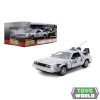 Back to the Future Diecast Model 1/24 Time Machine Frost